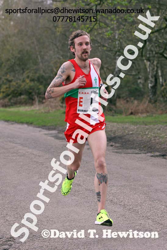 Senior mens English National 12 Stage Road Relay, 2016 English National 12 and 6 Stage Road Relays, Sutton Coldfield, Birmingham. Photo: David T. Hewitson/Sports for All Pics